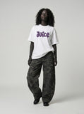 DAXUEN Oversized Statement Graphic Tee — model photo