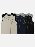 DAXUEN Sleeveless raglan top with graphic print