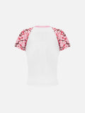 DAXUEN Rattlekid camouflage raglan t-shirt with graphic design