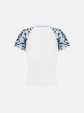 DAXUEN Rattlekid camouflage raglan t-shirt with graphic design