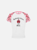 DAXUEN Rattlekid camouflage raglan t-shirt with graphic design