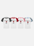 DAXUEN Rattlekid camouflage raglan t-shirt with graphic design