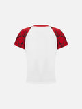DAXUEN Rattlekid camouflage raglan t-shirt with graphic design
