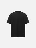 DAXUEN Oversized short-sleeve t-shirt with raw edges
