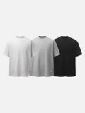 DAXUEN Oversized short-sleeve t-shirt with raw edges
