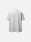 DAXUEN Oversized short-sleeve t-shirt with raw edges