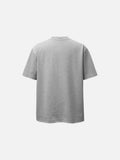 DAXUEN Oversized short-sleeve t-shirt with raw edges