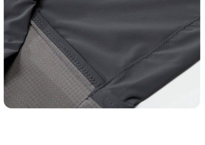 Reflective Text Graphic Stand-Collar Jacket