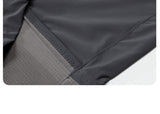 Reflective Text Graphic Stand-Collar Jacket