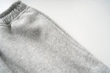 DAXUEN light grey marl wide-leg sweatpants with reflective wing graphic