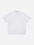 DAXUEN Embroidered short-sleeved polo shirt