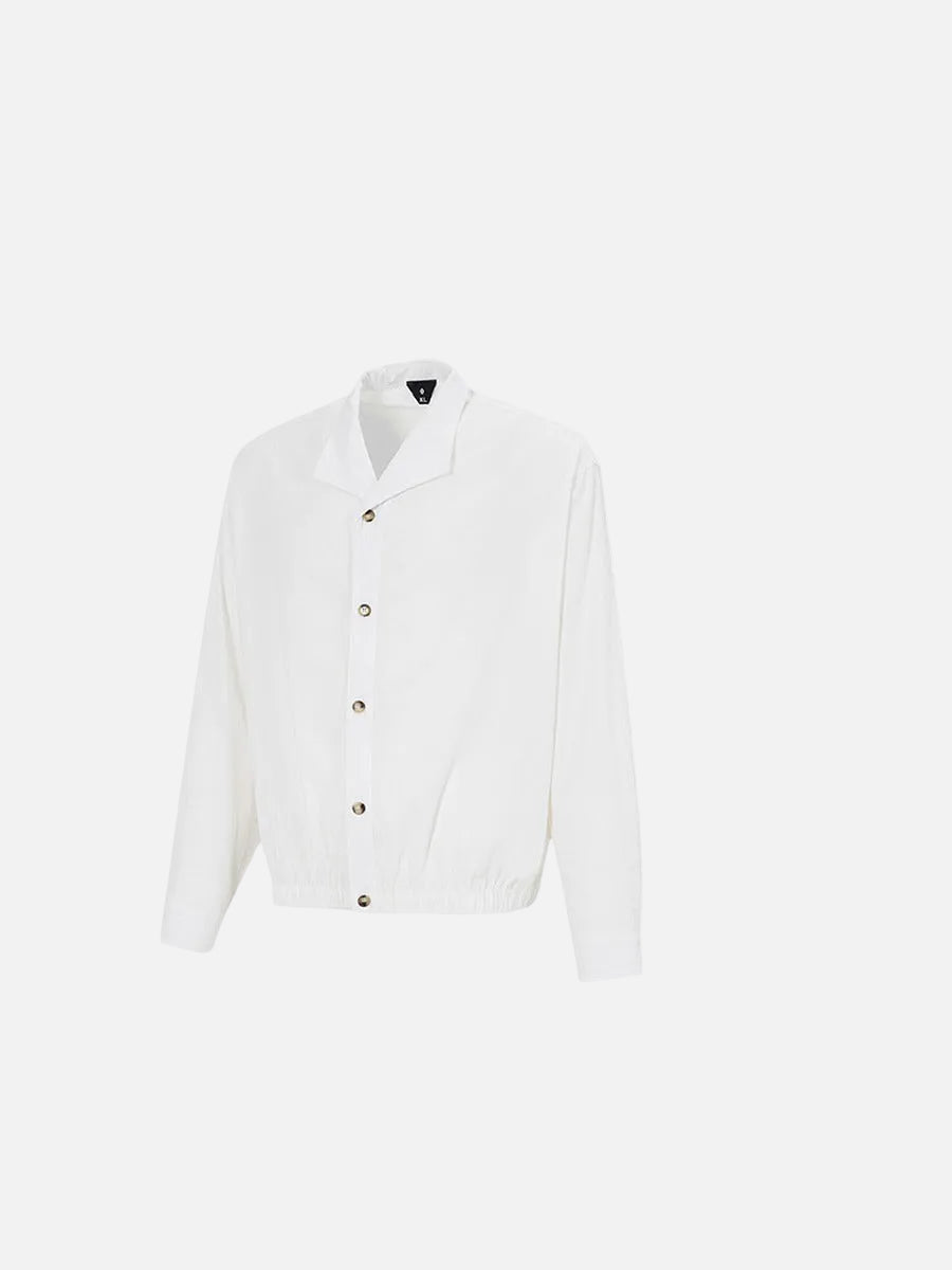 DAXUEN Men's lightweight long-sleeved button-up jacket