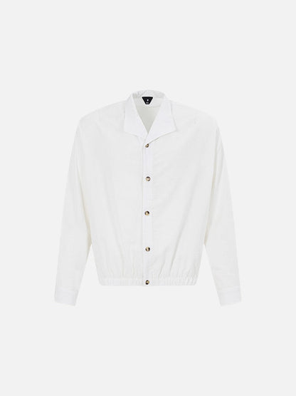 DAXUEN Men's lightweight long-sleeved button-up jacket