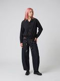 DAXUEN Men's lightweight long-sleeved button-up jacket — model photo