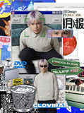 DAXUEN Relaxed long-sleeved button-up shirt — model photo