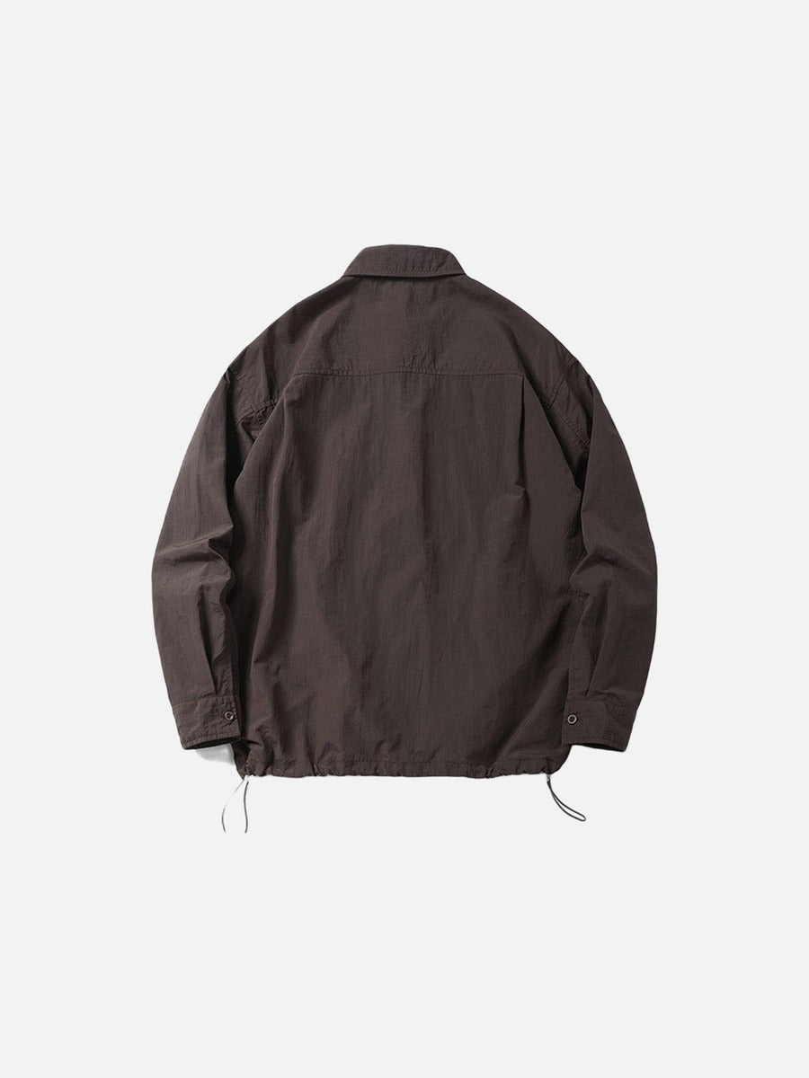 DAXUEN Relaxed long-sleeved button-up shirt