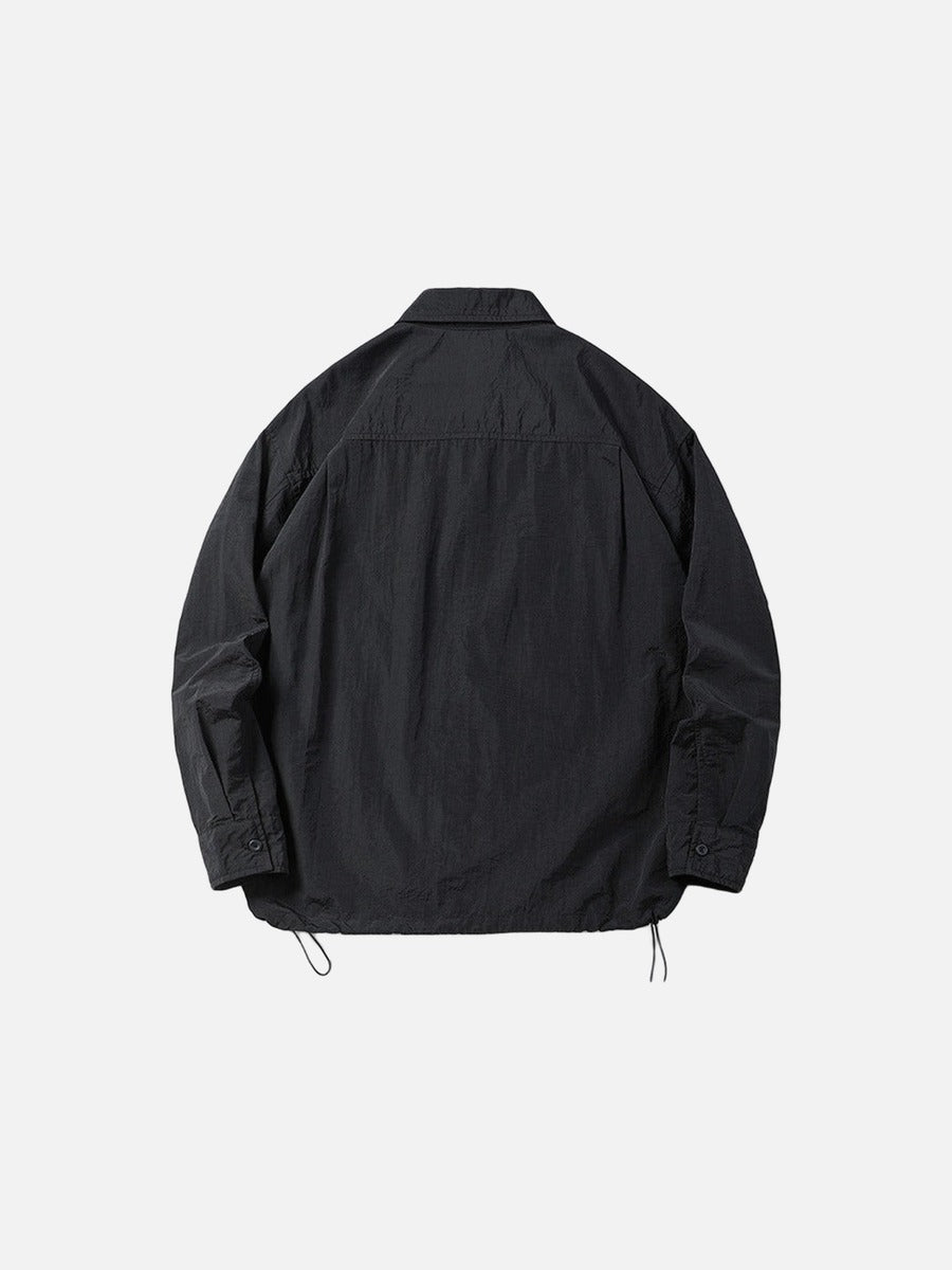 DAXUEN Relaxed long-sleeved button-up shirt