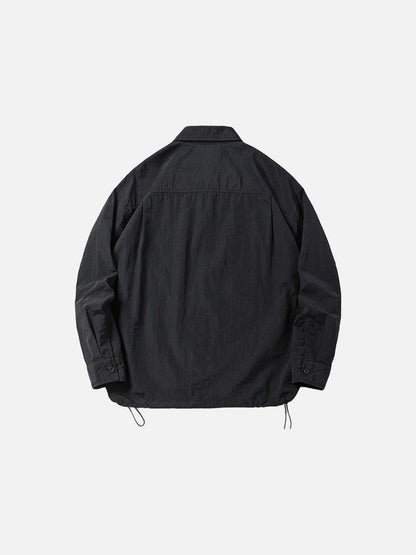 DAXUEN Relaxed long-sleeved button-up shirt