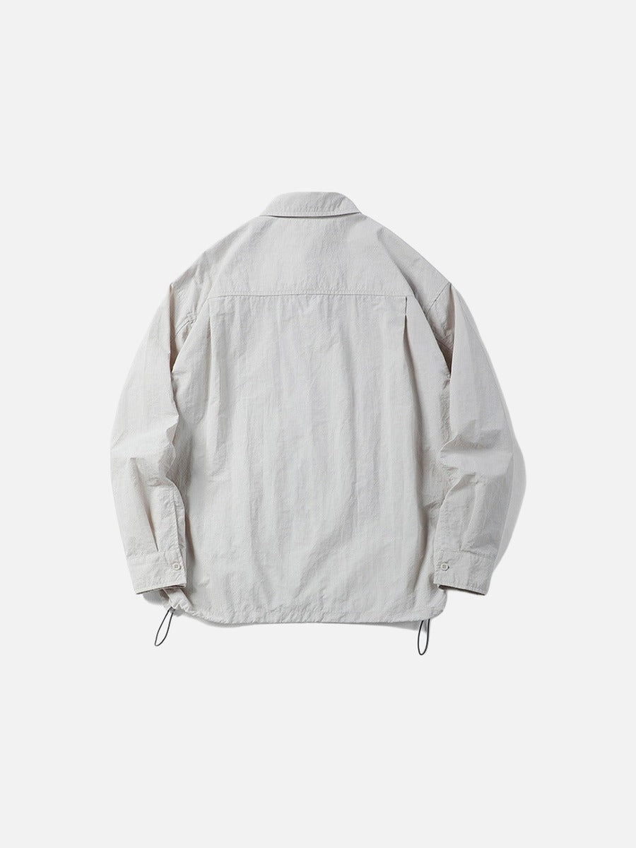 DAXUEN Relaxed long-sleeved button-up shirt