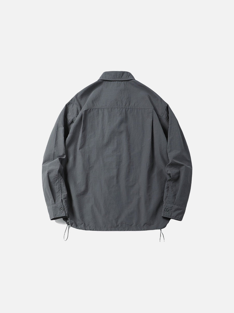 DAXUEN Relaxed long-sleeved button-up shirt
