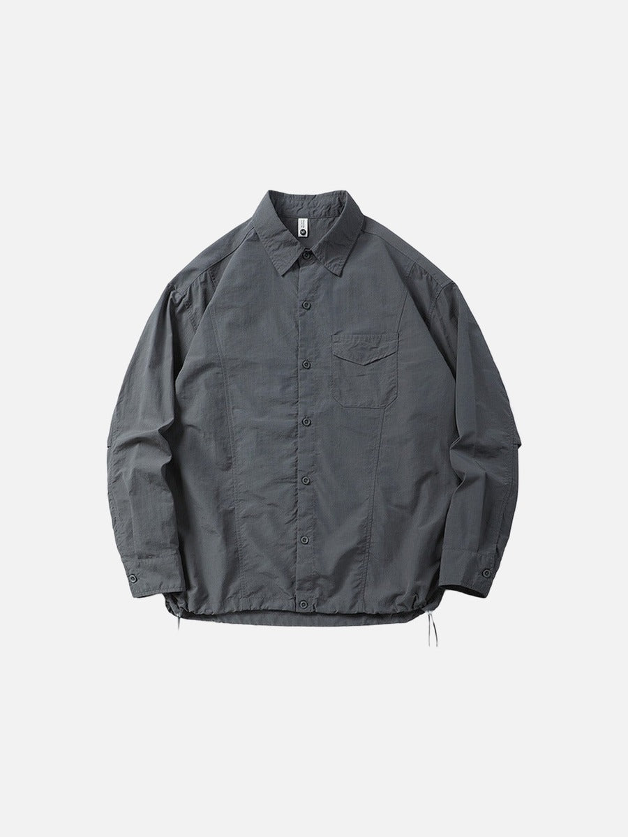 DAXUEN Relaxed long-sleeved button-up shirt