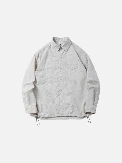 DAXUEN Relaxed long-sleeved button-up shirt