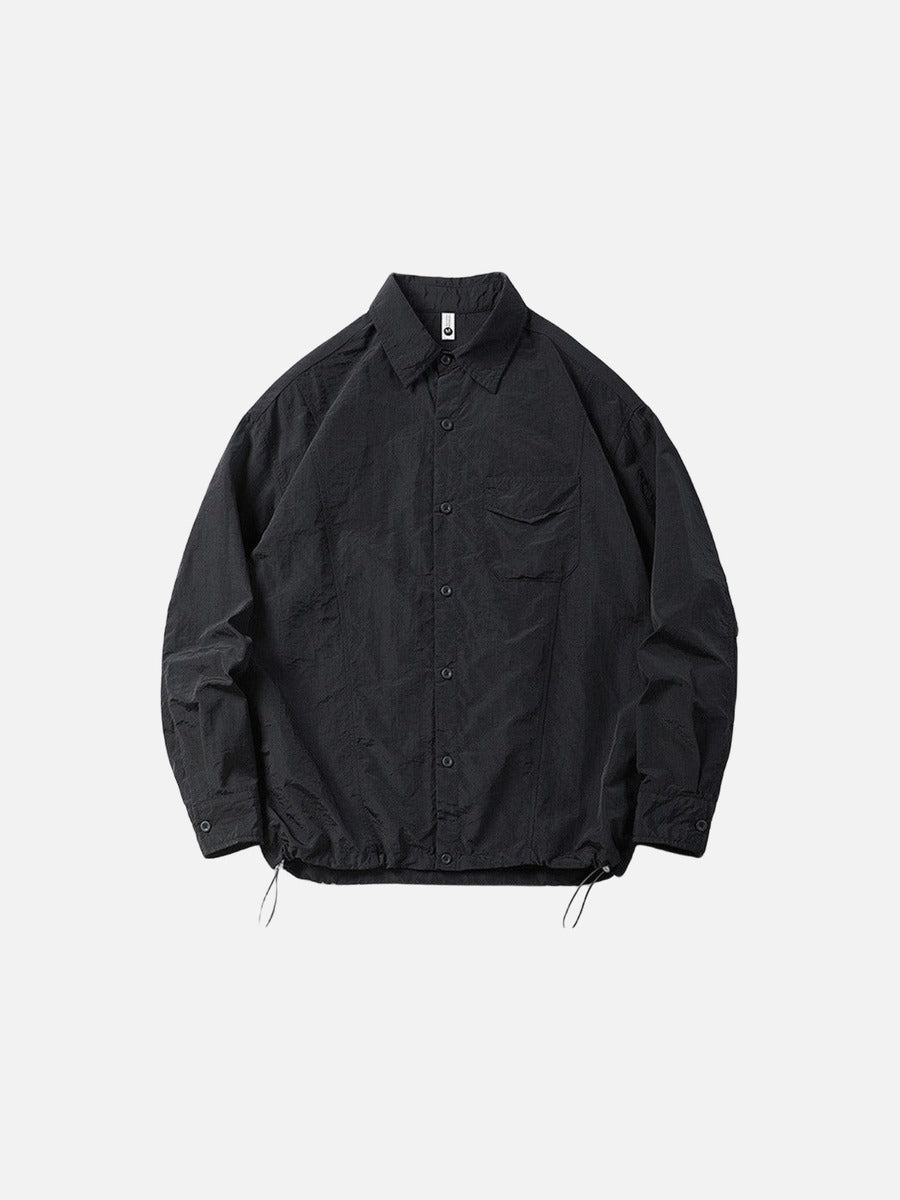 DAXUEN Relaxed long-sleeved button-up shirt