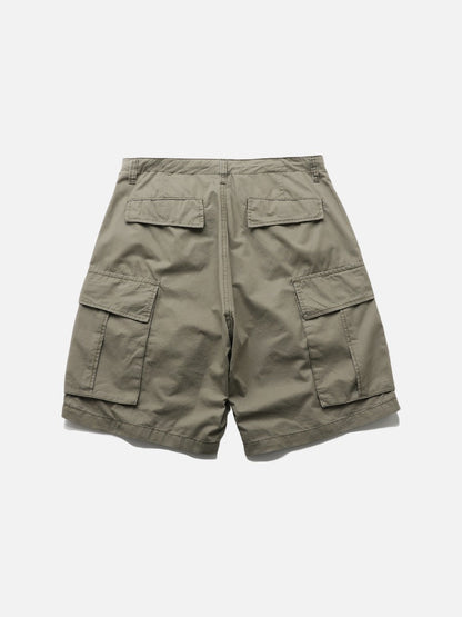 DAXUEN Relaxed-fit cargo shorts in solid colors
