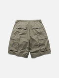 DAXUEN Relaxed-fit cargo shorts in solid colors