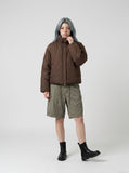 DAXUEN Relaxed-fit cargo shorts in solid colors