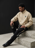 DAXUEN Men's relaxed fit bomber jacket — model photo