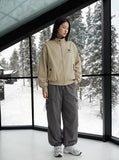 DAXUEN Men's relaxed fit bomber jacket — model photo