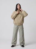 DAXUEN Men's relaxed fit bomber jacket — model photo