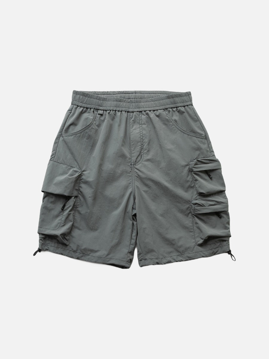 DAXUEN Relaxed fit cargo shorts in solid colours