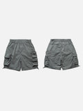 DAXUEN Relaxed fit cargo shorts in solid colours