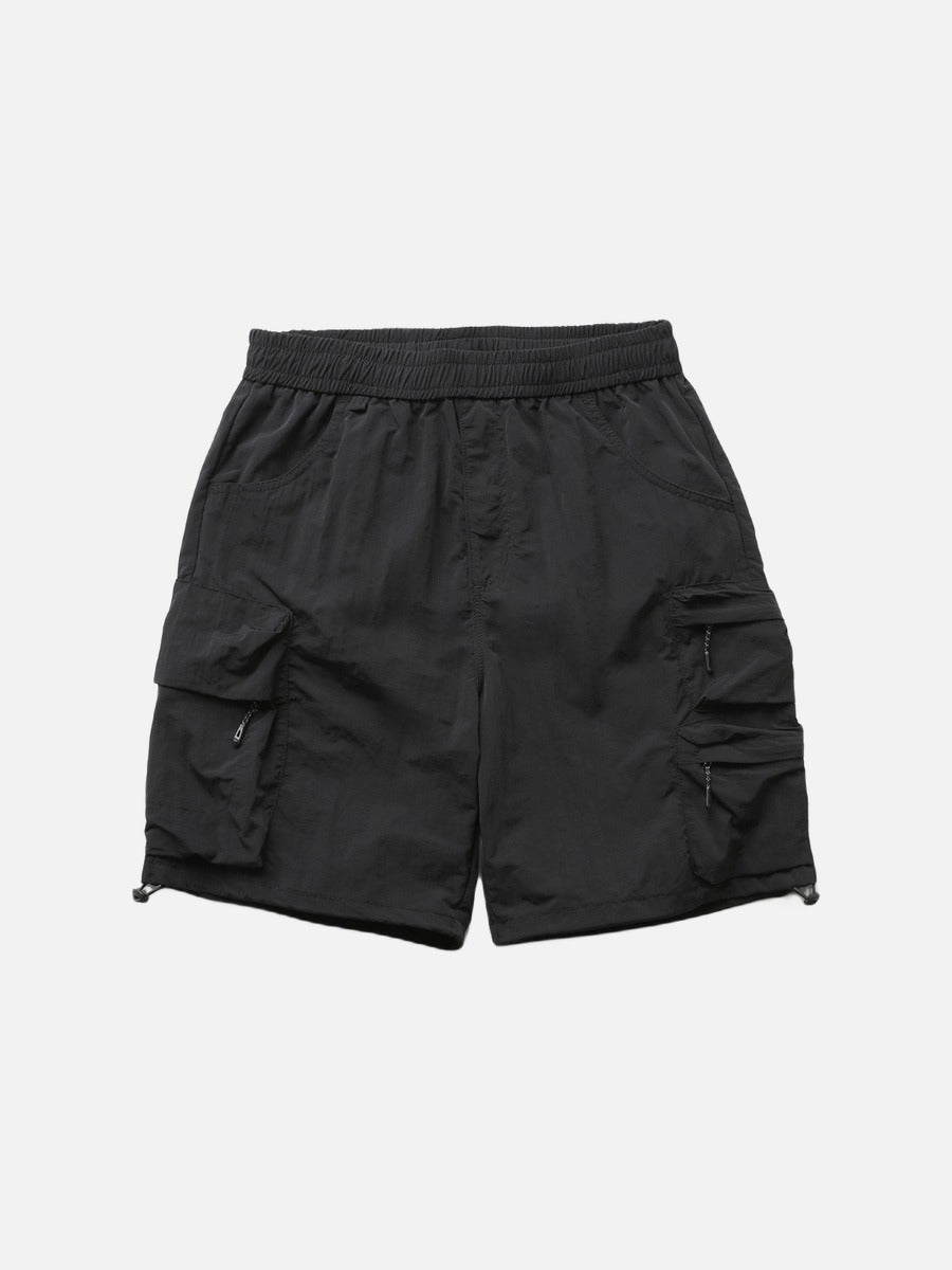 DAXUEN Relaxed fit cargo shorts in solid colours