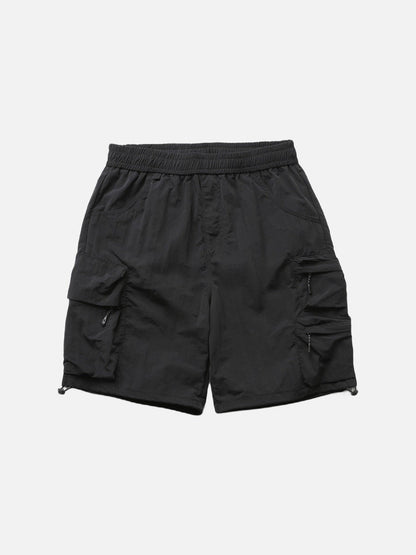 DAXUEN Relaxed fit cargo shorts in solid colours