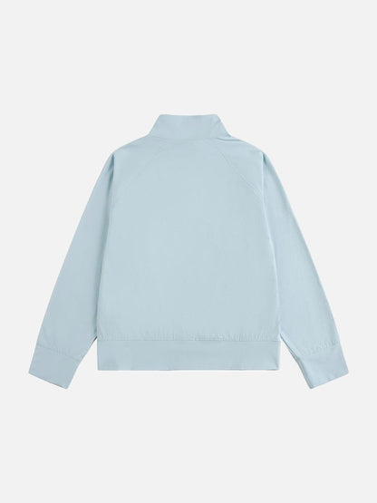 DAXUEN Lightweight full-zip jacket in solid colors