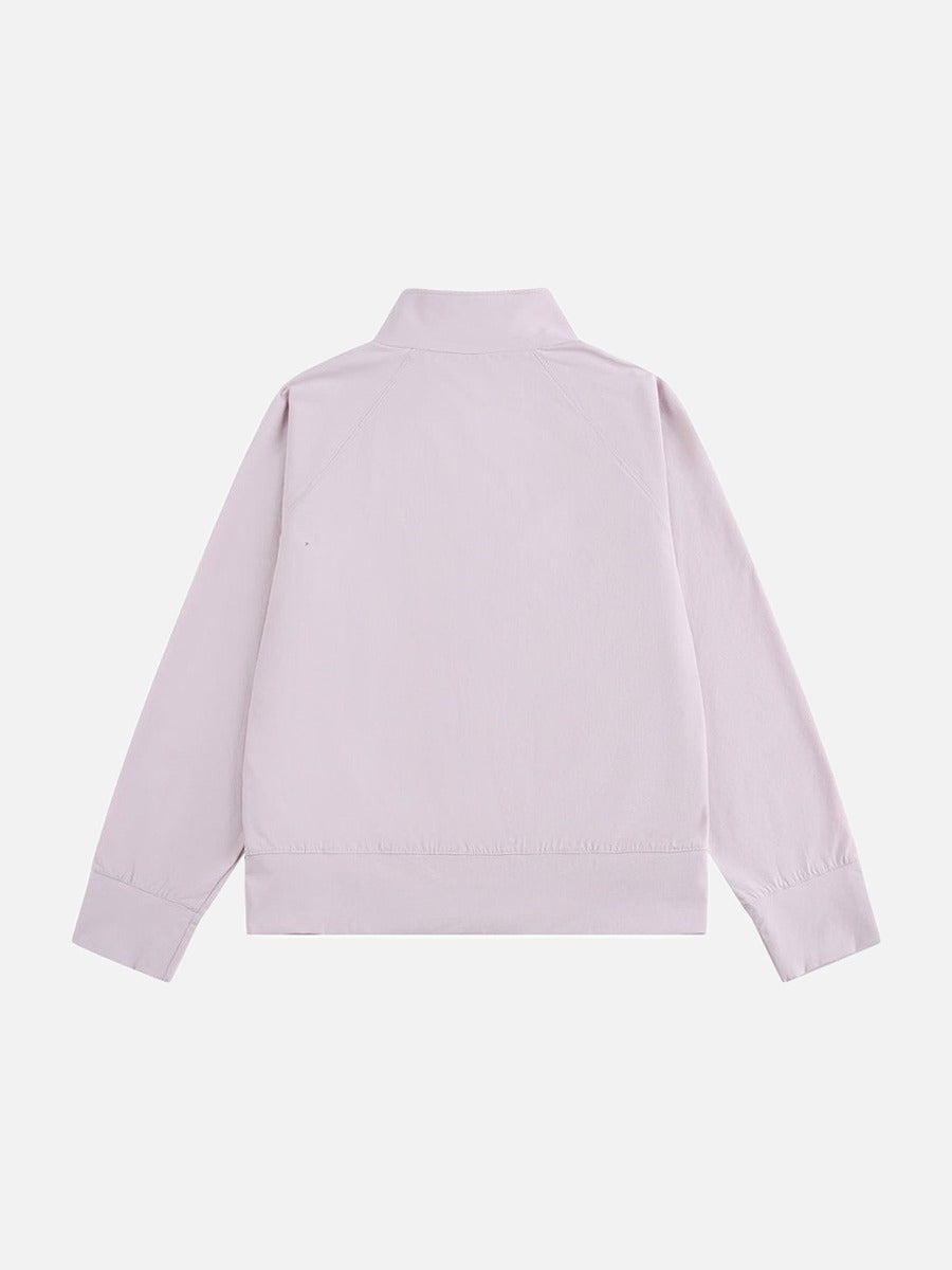 DAXUEN Lightweight full-zip jacket in solid colors