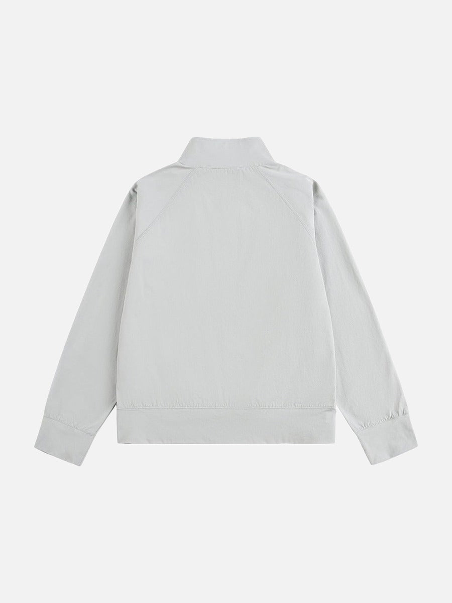 DAXUEN Lightweight full-zip jacket in solid colors