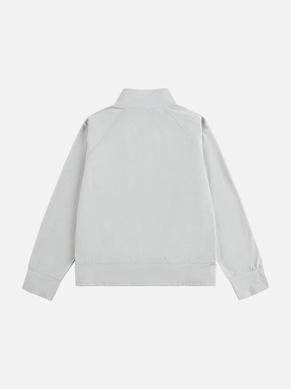 DAXUEN Lightweight full-zip jacket in solid colors