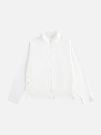 DAXUEN Lightweight full-zip jacket in solid colors