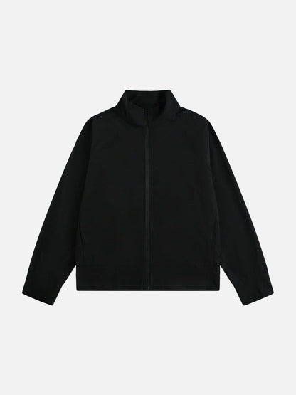 DAXUEN Lightweight full-zip jacket in solid colors