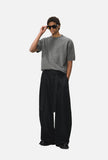 DAXUEN khaki relaxed-fit knit top