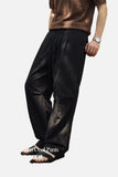 DAXUEN light beige relaxed-fit wide-leg trousers