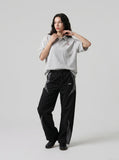 DAXUEN Relaxed fit short sleeve polo shirt — model photo