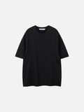 DAXUEN Relaxed fit short-sleeved top in grey and black