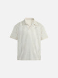 DAXUEN Relaxed-fit short-sleeved polo shirt with stripes
