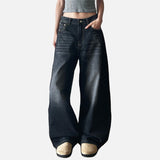 DAXUEN Relaxed fit wide-leg denim jeans