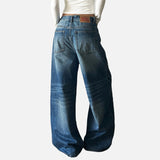 DAXUEN Relaxed fit wide-leg denim jeans